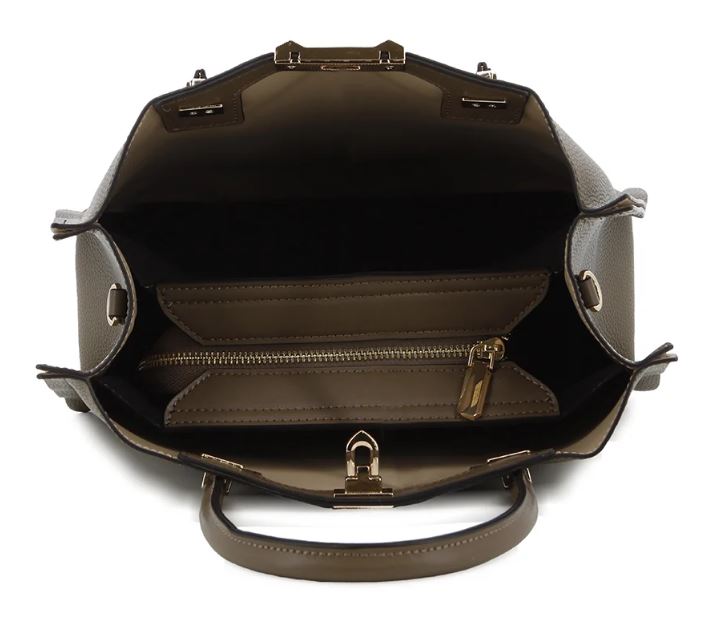 Pierre Cardin Ladies Martine Top Handle Bag Taupe