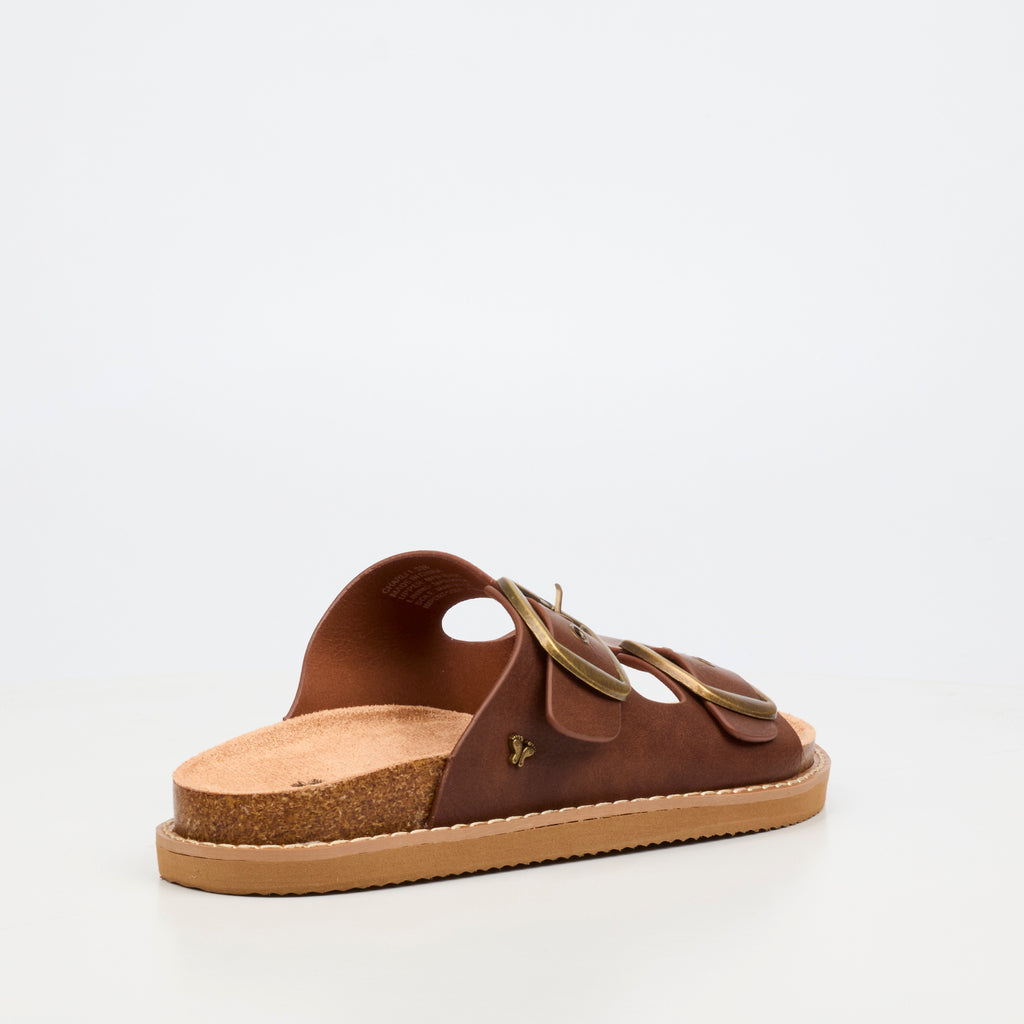 Butterfly Feet Charli 1 Chocolate Ladies Sandal - ONLINE ONLY