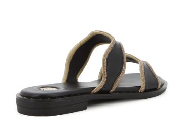 FootWork Ladies Coco Slides Black