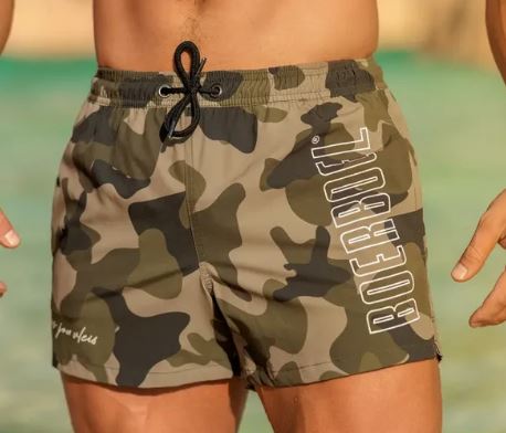 Boerboel Men's Swim Shorts - Camo