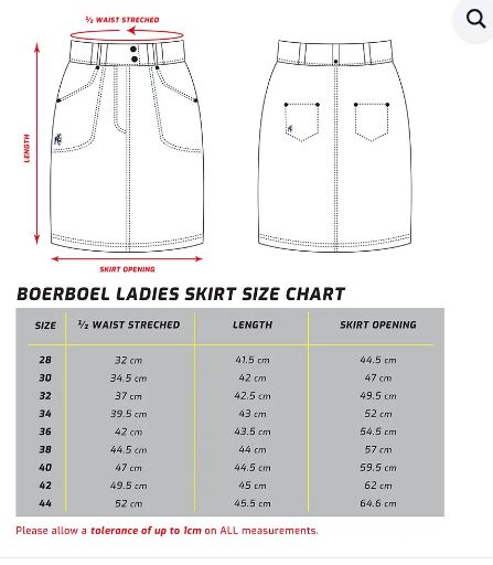 Boerboel Ladies Kalahari Skirt