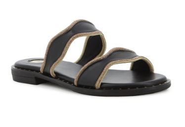 FootWork Ladies Coco Slides Black