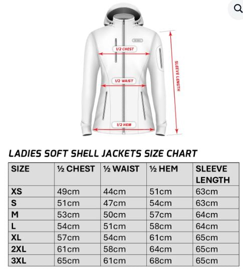 Boerboel Ladies Soft Shell Jacket