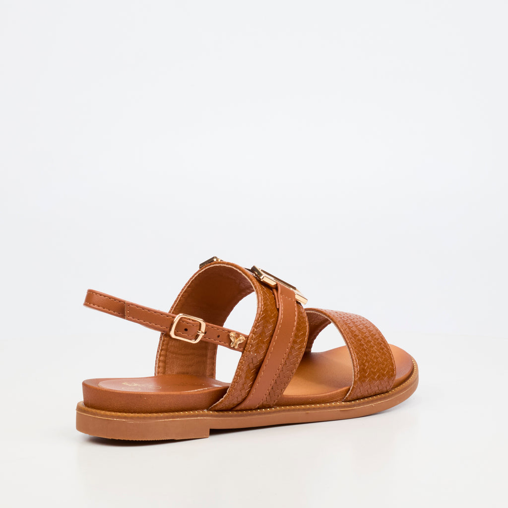 Butterfly Feet Ellie14 Tan Ladies Sandal