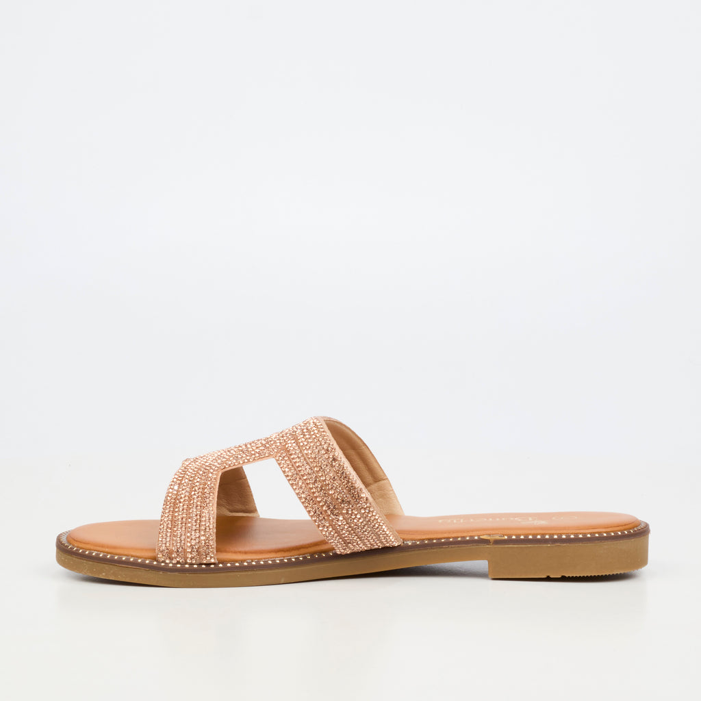 Butterfly Feet Frost 20 Rose Gold Ladies Sandals - ONLINE ONLY
