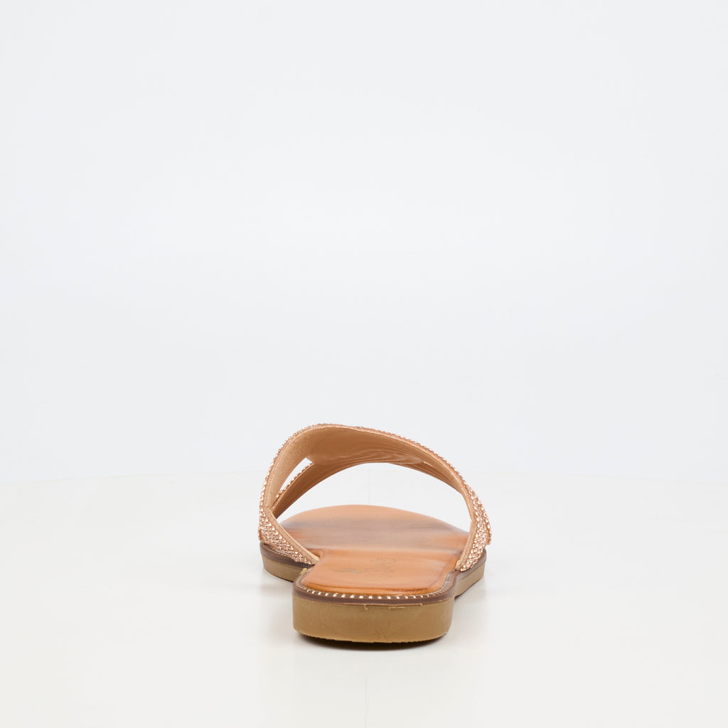 Butterfly Feet Frost 20 Rose Gold Ladies Sandals - ONLINE ONLY