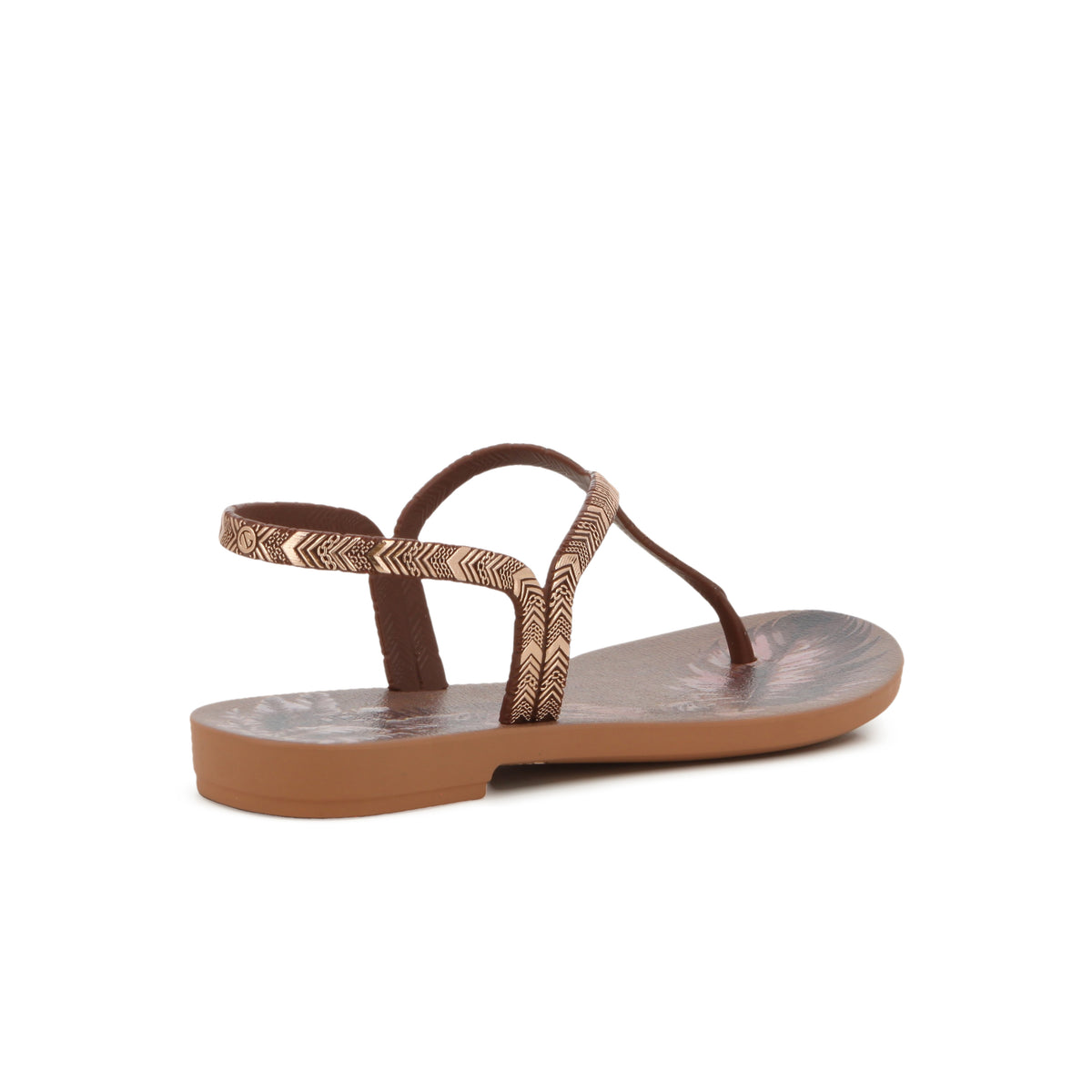 Grendha Ladies Amor Em Flor Sandal Brown