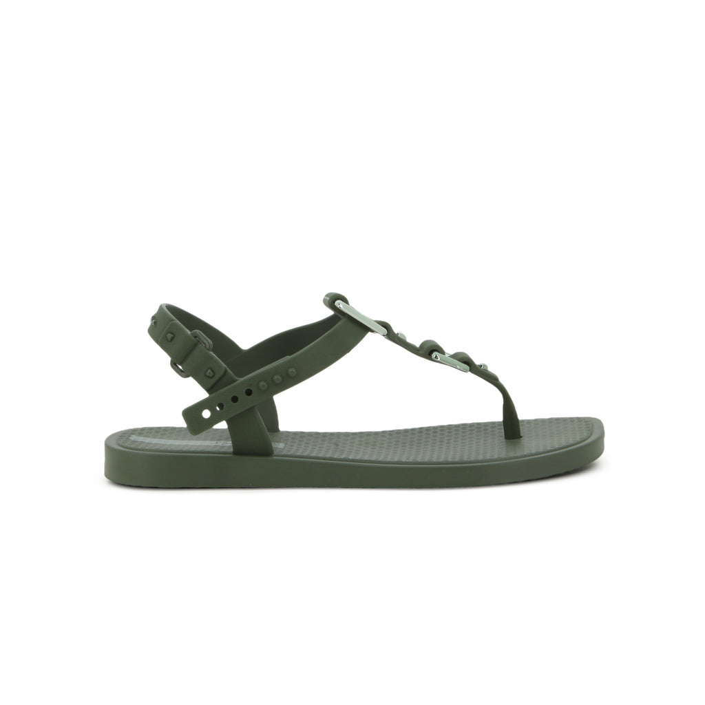 Ipanema Ladies Class Urbane Sandal Green Metallic