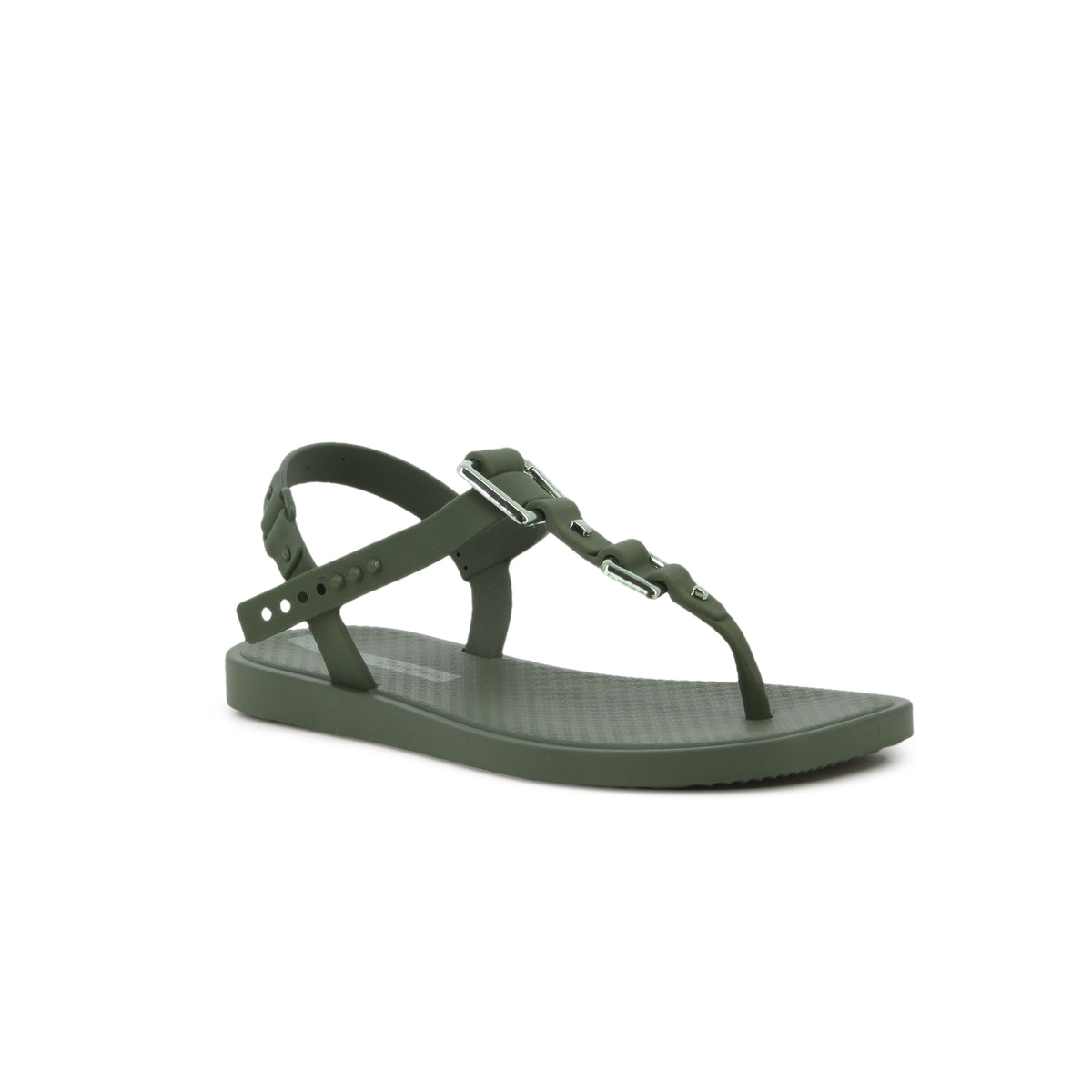 Ipanema Ladies Class Urbane Sandal Green Metallic