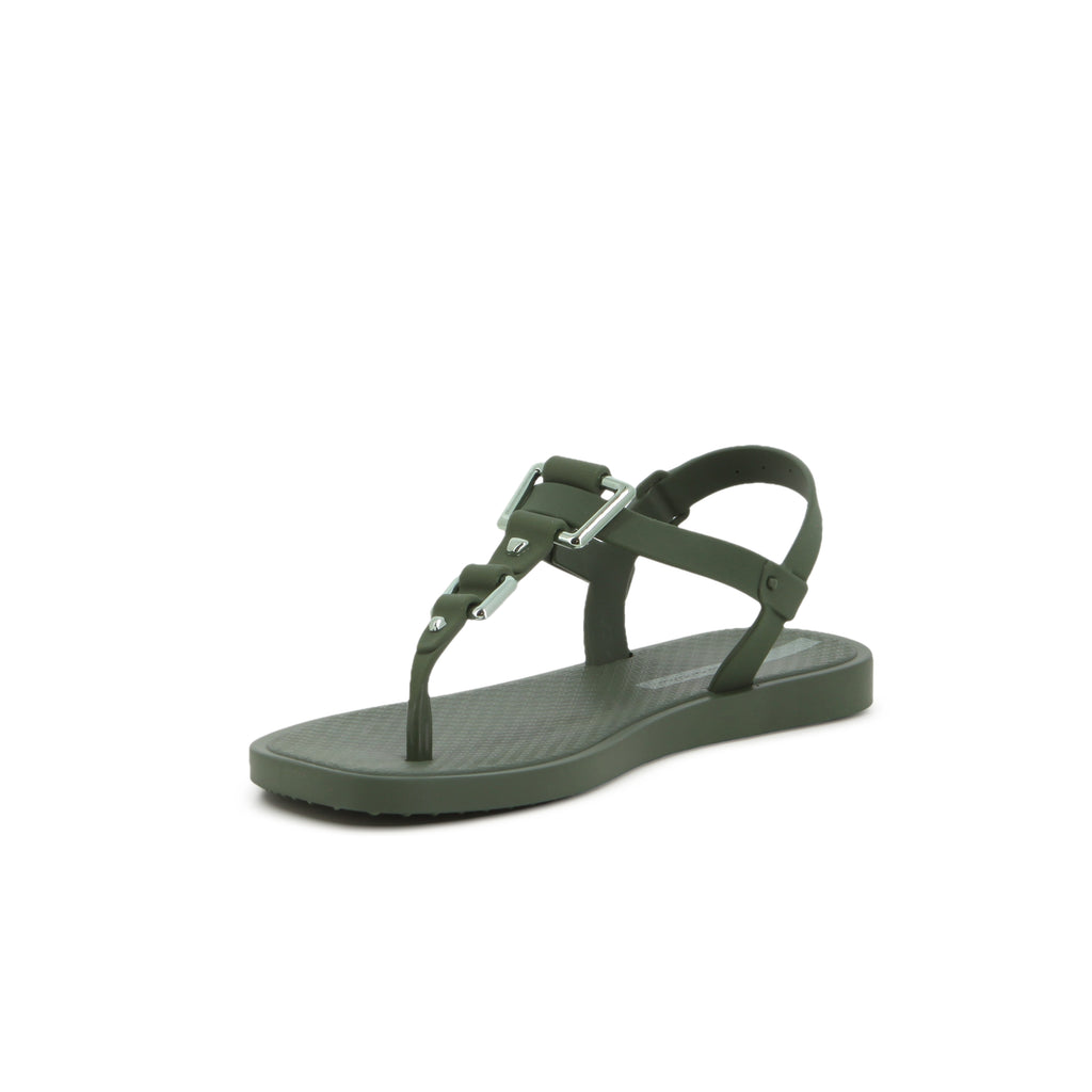 Ipanema Ladies Class Urbane Sandal Green Metallic