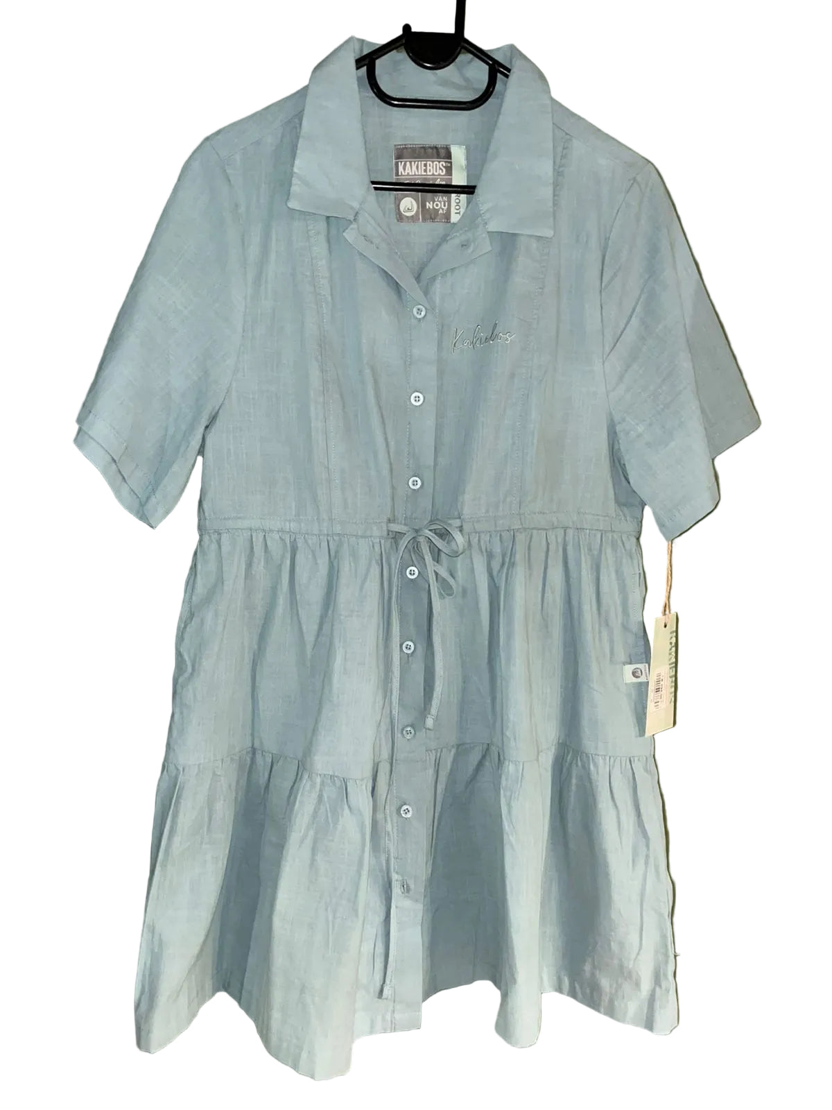 Kakiebos Ladies Cotton Slub Dress