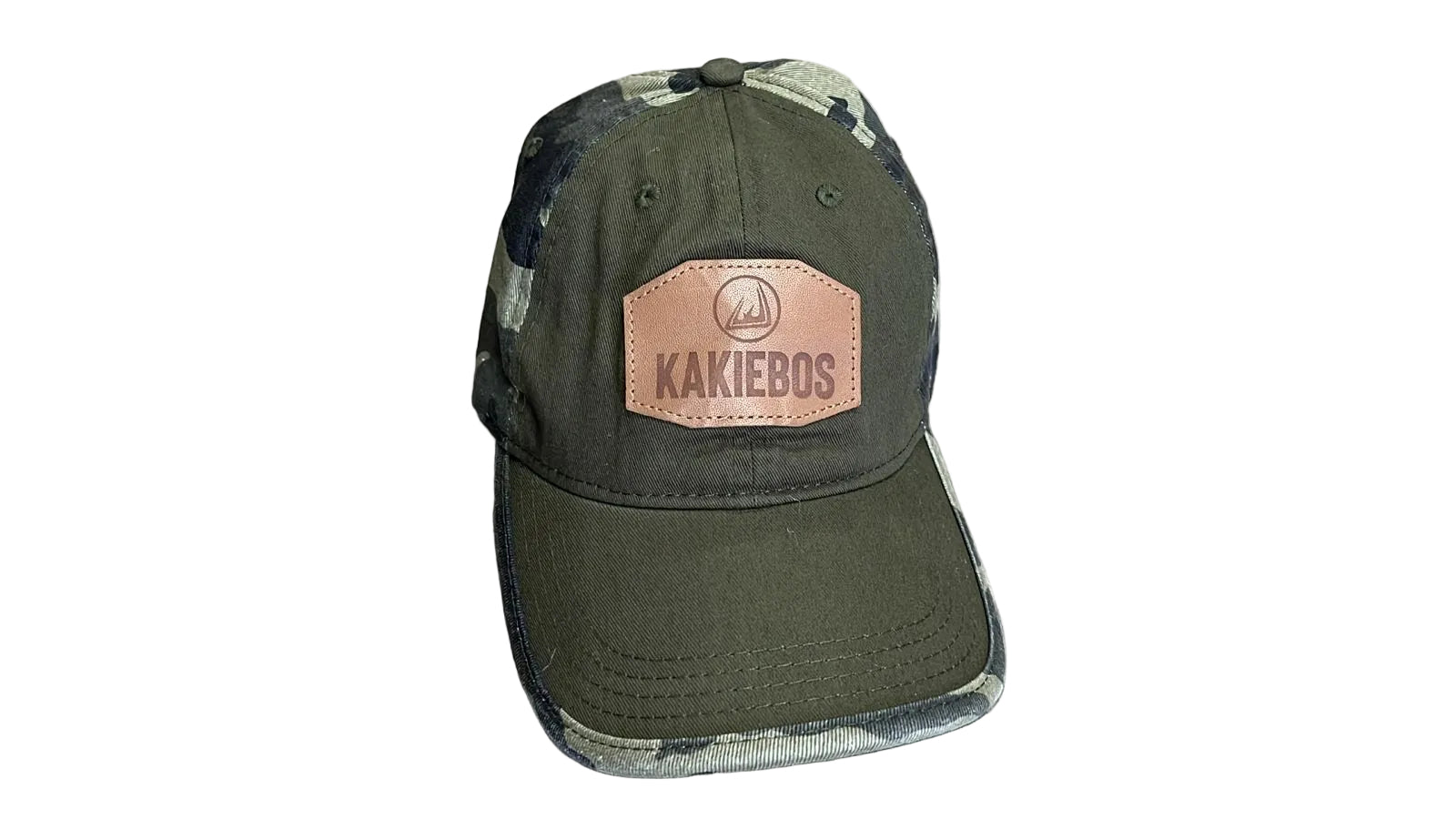 Kakiebos Mens 6 Panel Trucker Camo Cap