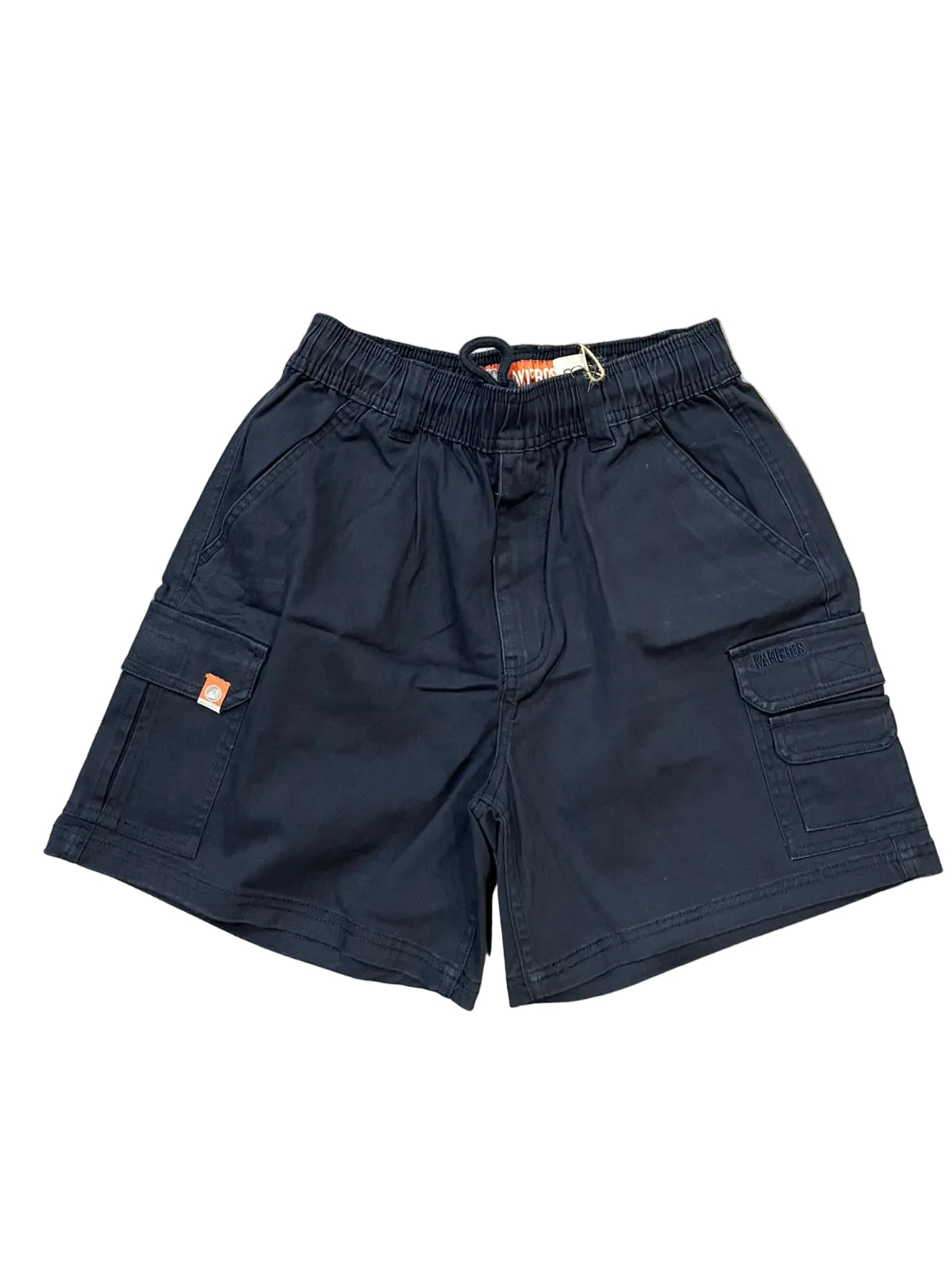 Kakiebos Mens Elasticated Waistband Walkshort