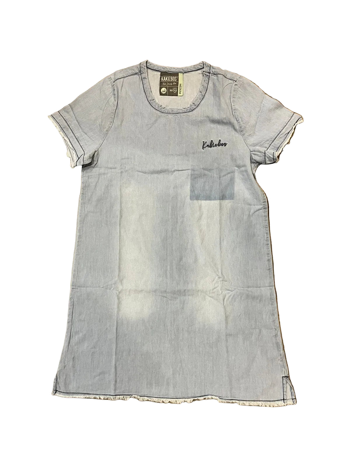 Kakiebos Ladies Classic Fit Short Denim Dress