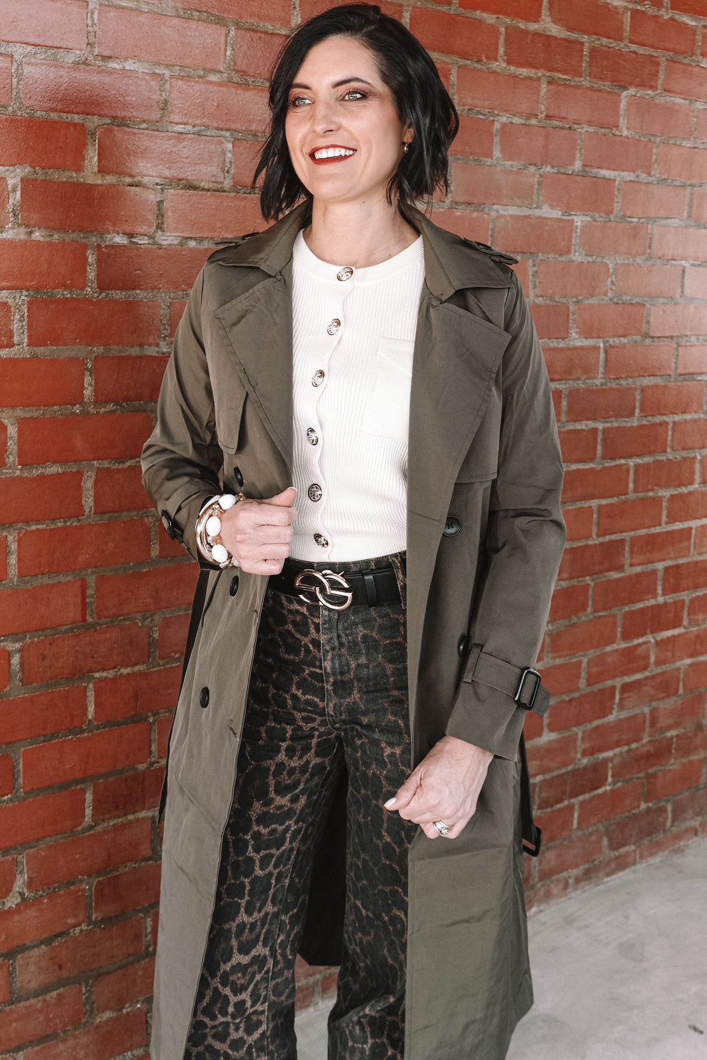 TWWC Ladies Lisa Trench Coat