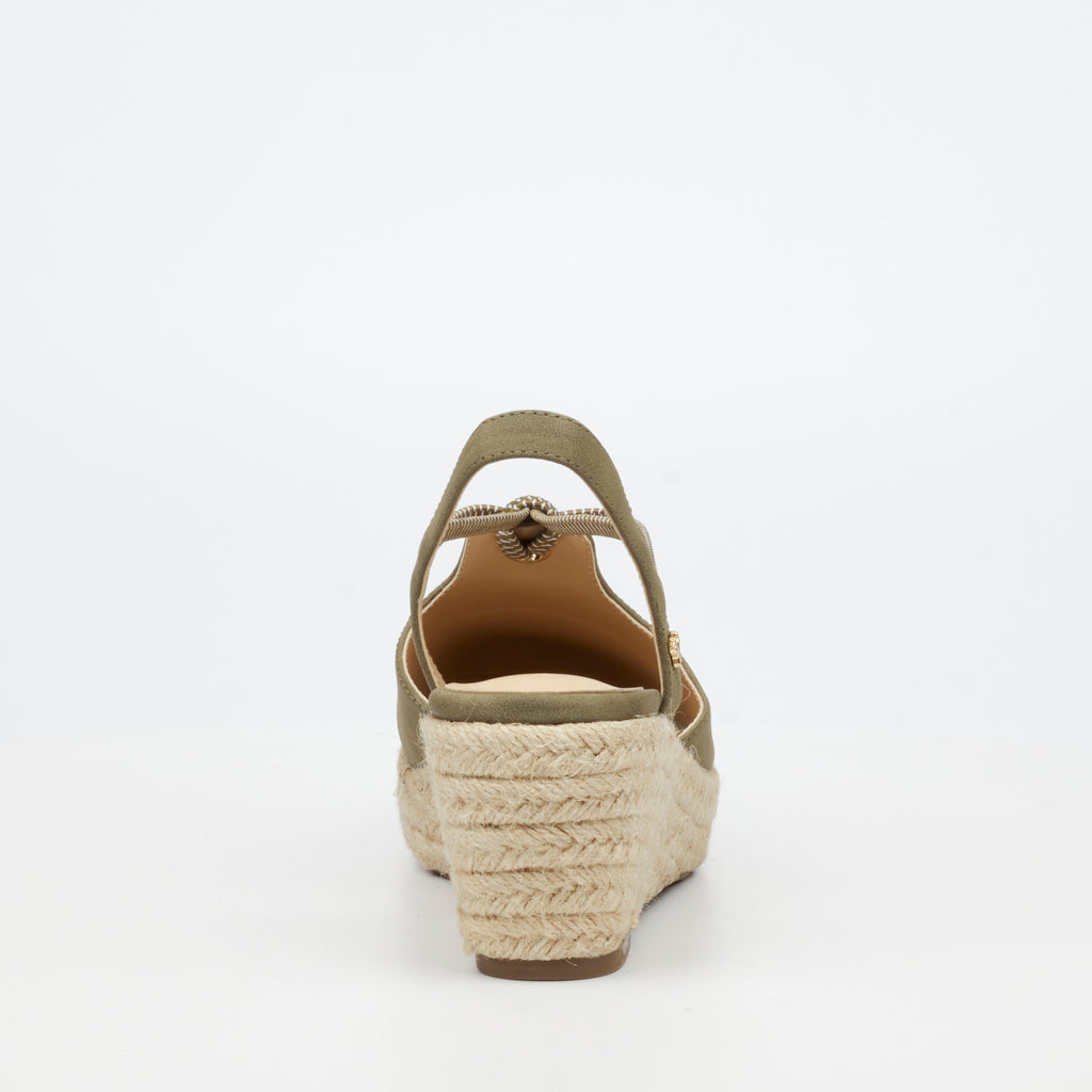 Butterfly Feet Lanah 3 Olive Ladies Wedge