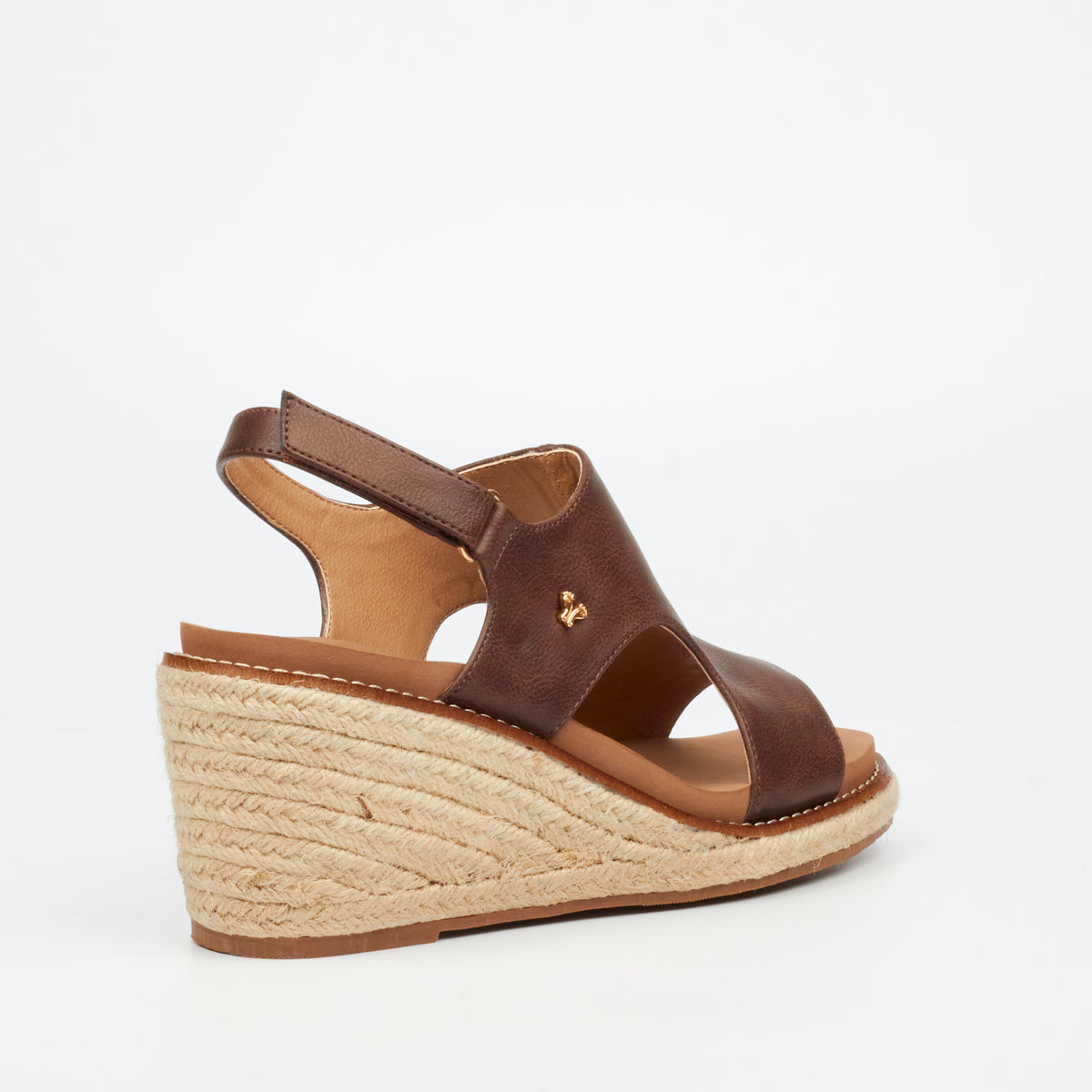 Butterfly Feet Mila 2 Chocolate Ladies Wedge - ONLINE ONLY