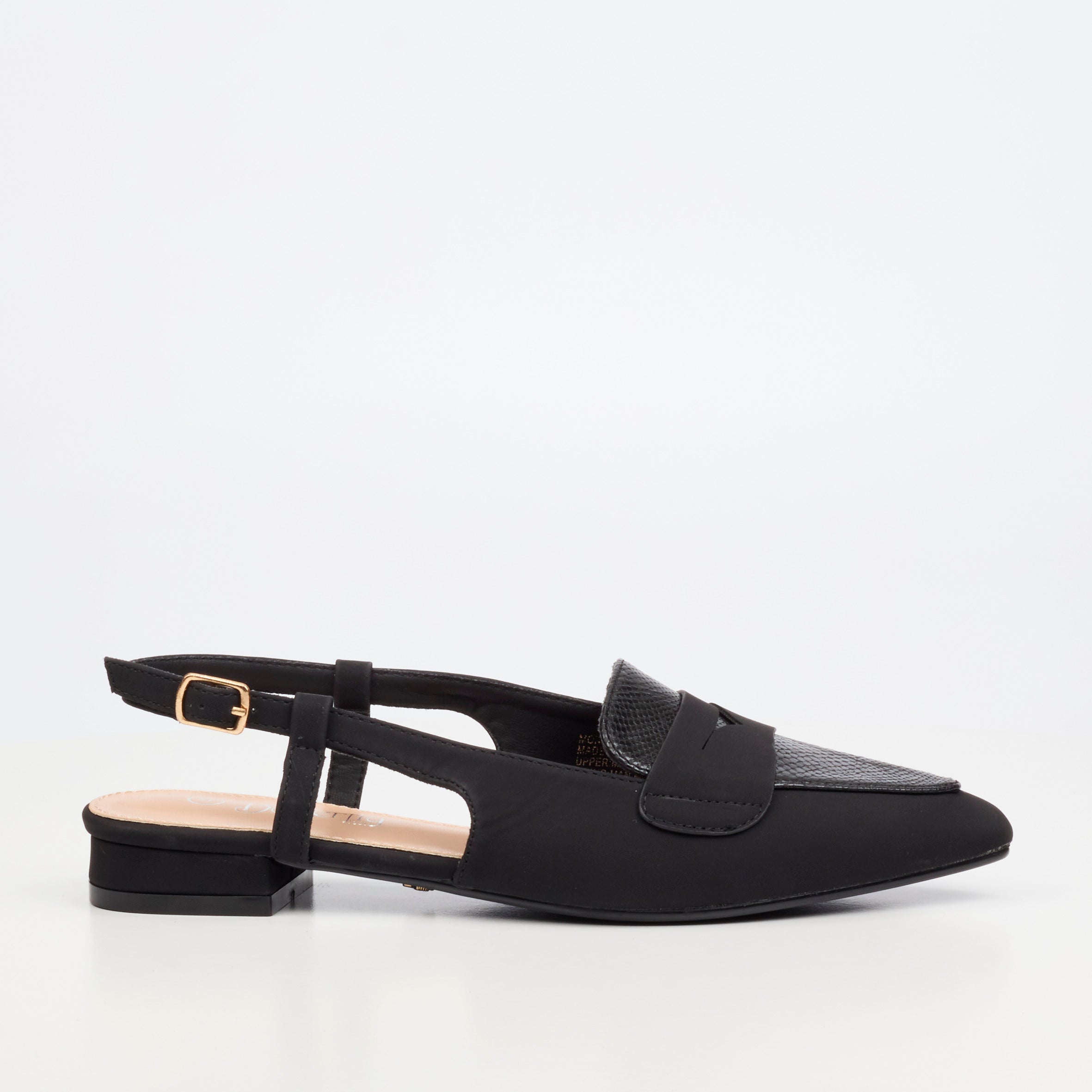 Butterfly Feet Ladies Monte 1 Black Ladies Slider