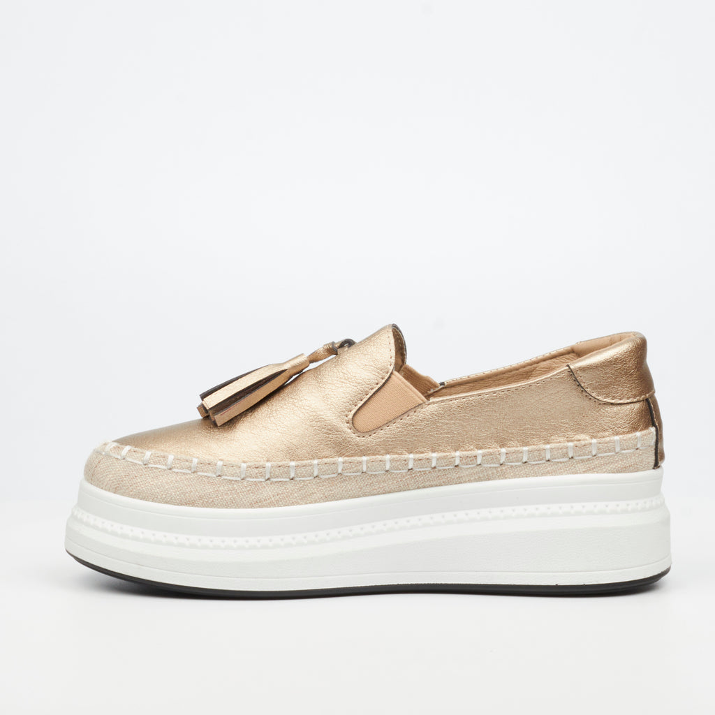 Butterfly Feet Senhora 27 Champagne Ladies Sneaker