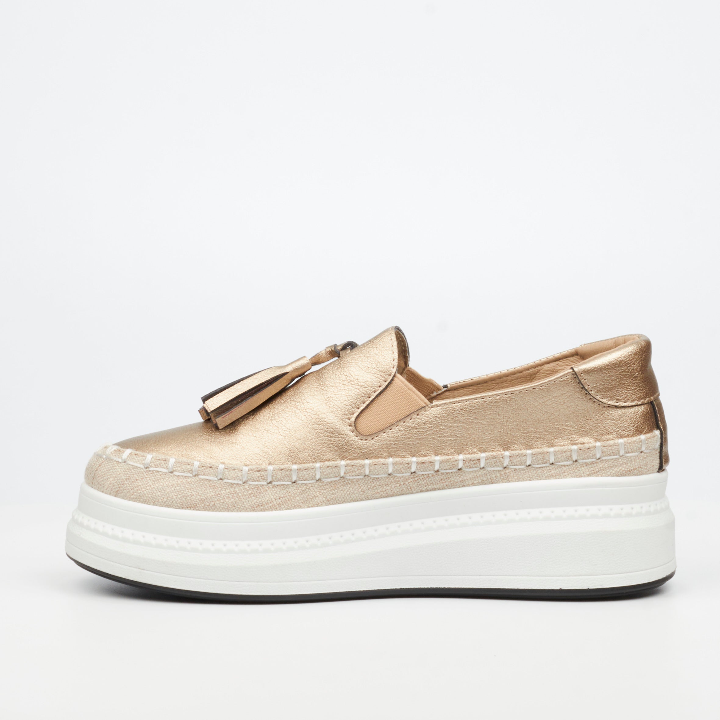 Butterfly Feet Senhora 27 Champagne Ladies Sneaker
