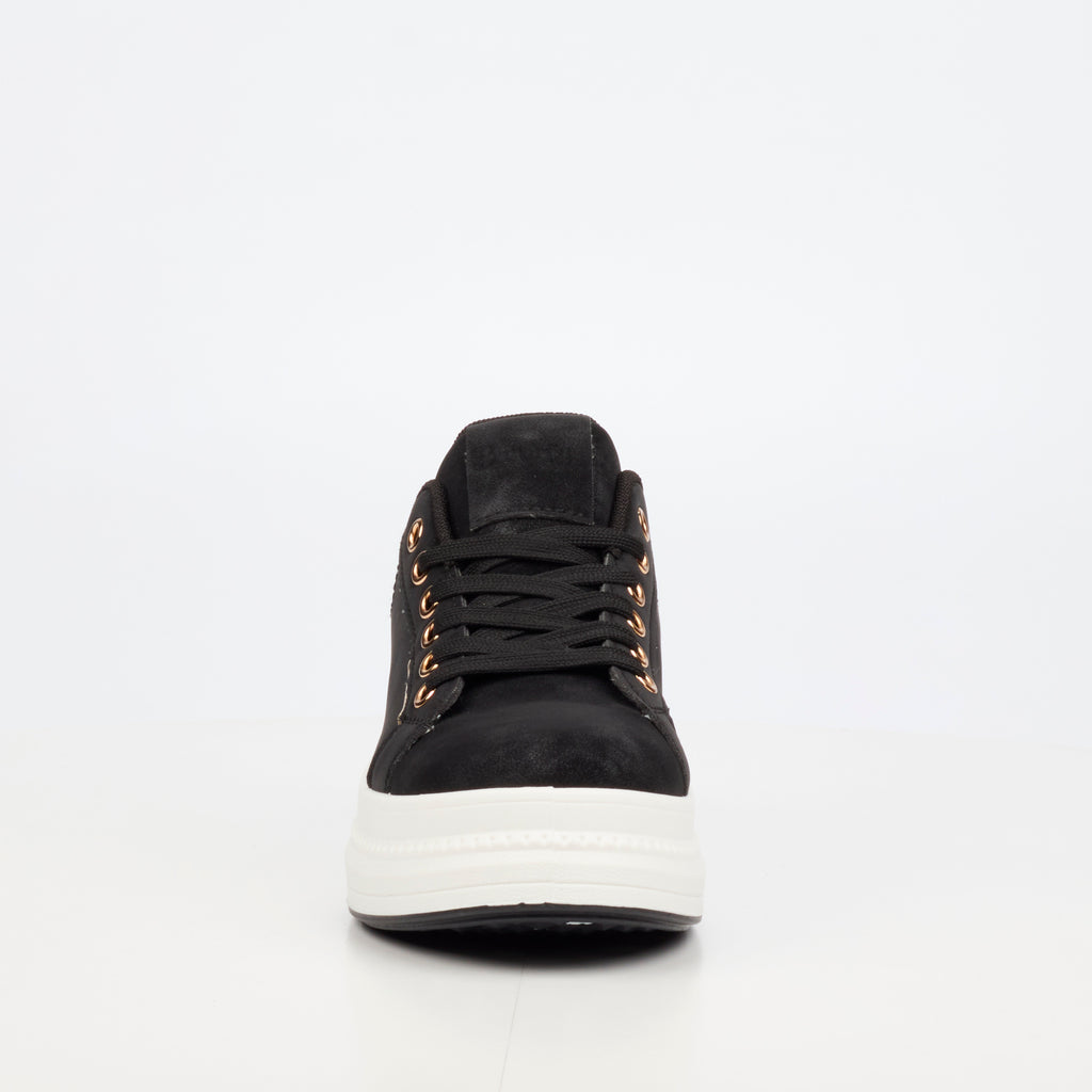 Butterfly Feet Senhora 30 Black Ladies Sneakers