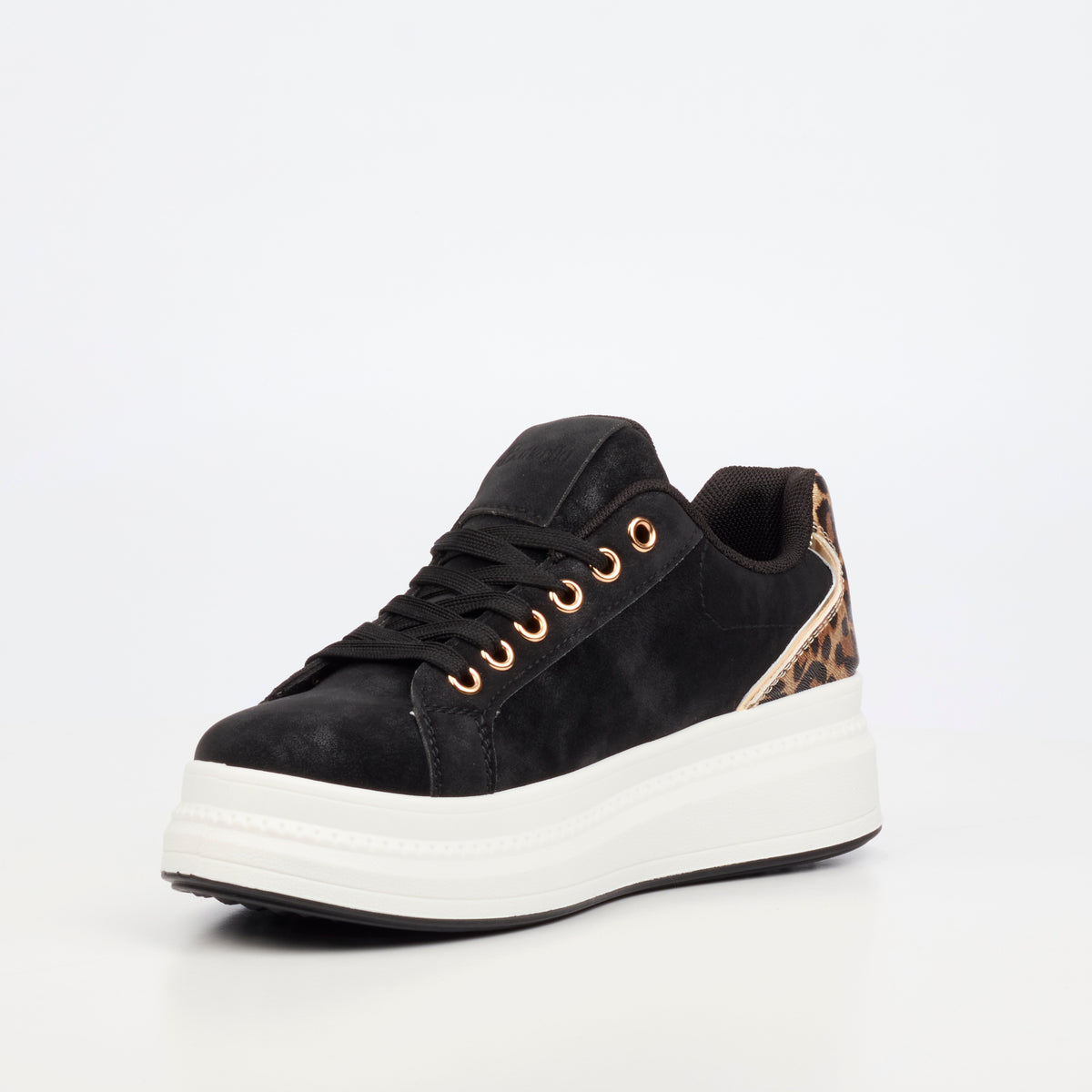 Butterfly Feet Senhora 30 Black Ladies Sneakers