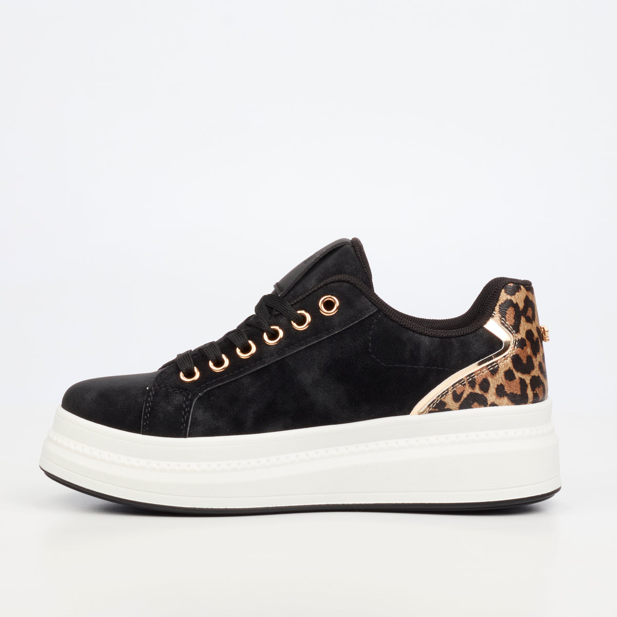 Butterfly Feet Senhora 30 Black Ladies Sneakers