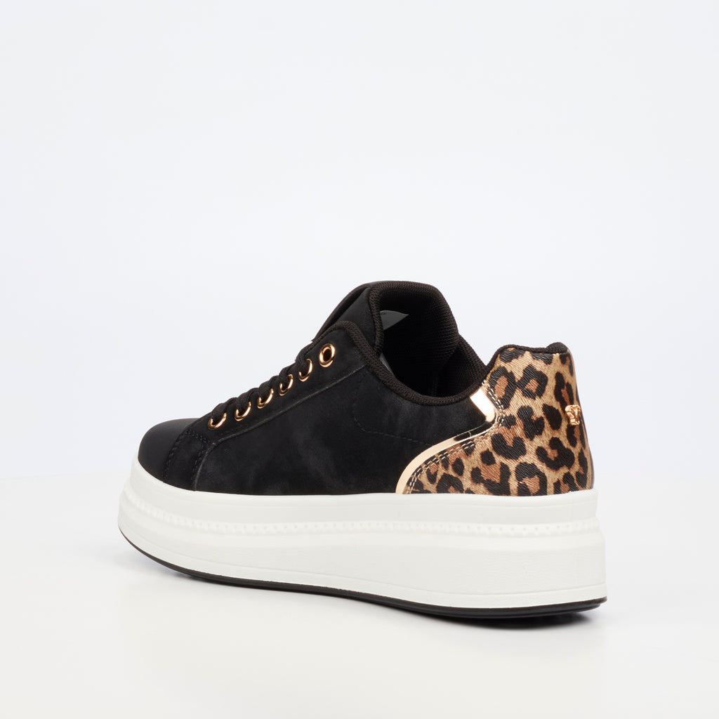 Butterfly Feet Senhora 30 Black Ladies Sneakers