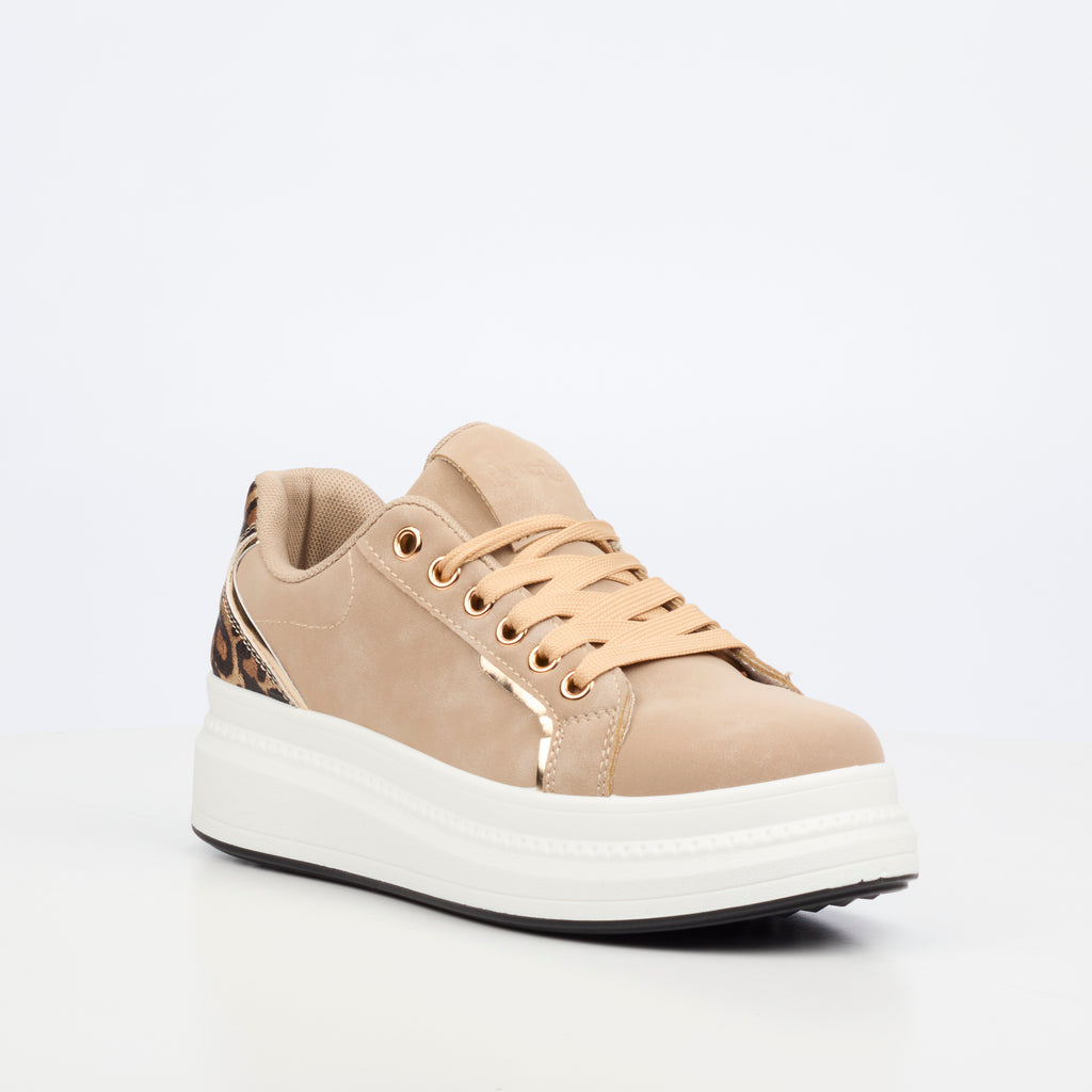 Butterfly Feet Senhora 30 Taupe Ladies Sneakers