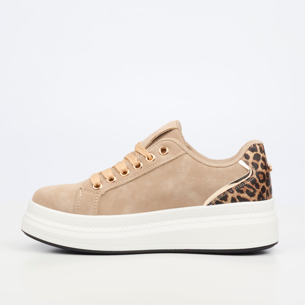 Butterfly Feet Senhora 30 Taupe Ladies Sneakers