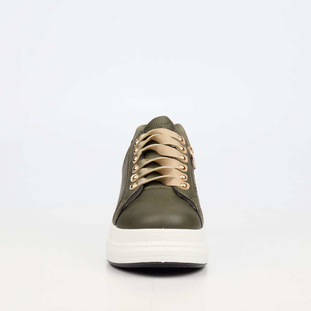 Butterfly Feet Senhora 31 Olive Ladies Sneakers