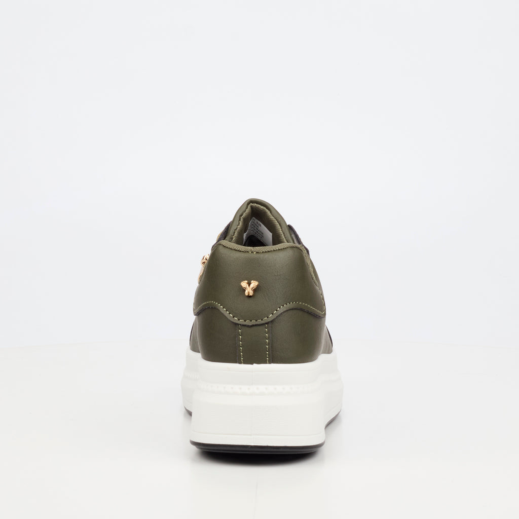 Butterfly Feet Senhora 31 Olive Ladies Sneakers