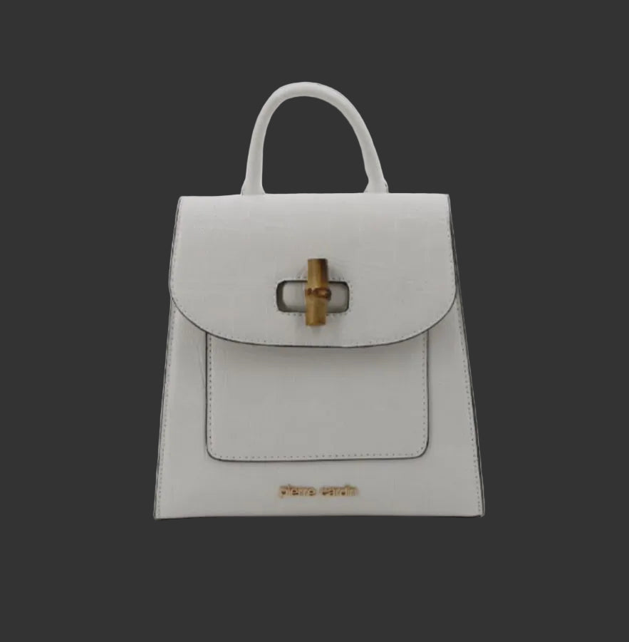 Pierre Cardin Handbag - NINA BACKPACK WHITE