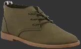 Pierre Cardin Ladies Nubuck Pu lace up comfort - Casual Boot - Olive